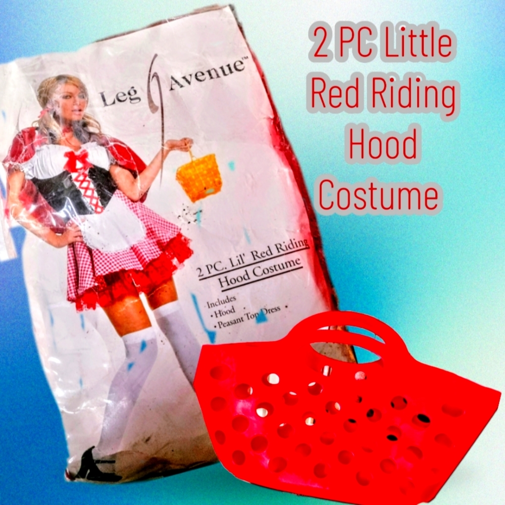 Little Red Riding Hood Costume & Carry Basket